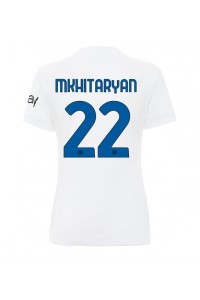 Fotbalové Dres Inter Milan Henrikh Mkhitaryan #22 Dámské Venkovní Oblečení 2023-24 Krátký Rukáv